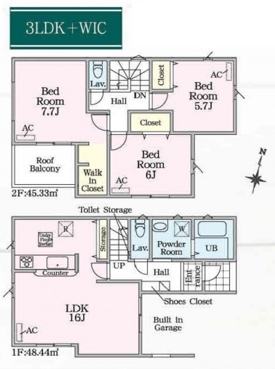 刈谷市小山町７丁目の一戸建ての画像です