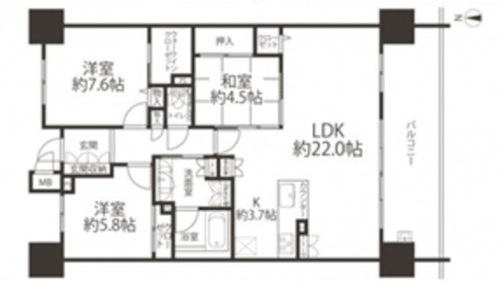 刈谷市熊野町１丁目のマンションの画像です