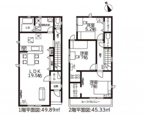 刈谷市板倉町２丁目の一戸建ての画像です