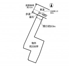 知立市来迎寺町足軽の土地の画像です