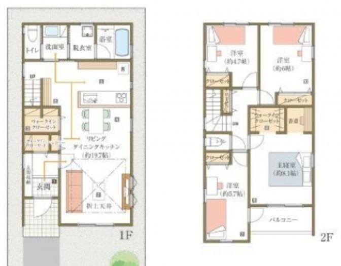 知立市上重原町1丁目の一戸建ての画像です