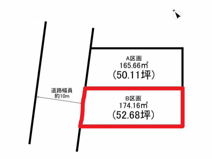 刈谷市高須町1の土地の画像です