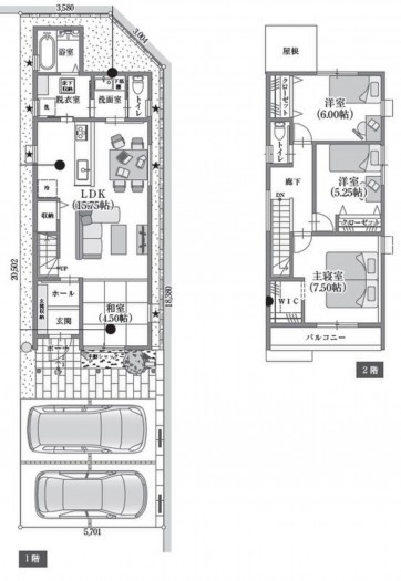 知立市鳥居2丁目の一戸建ての画像です