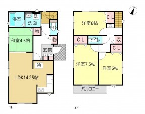刈谷市泉田町絵下城の一戸建ての画像です