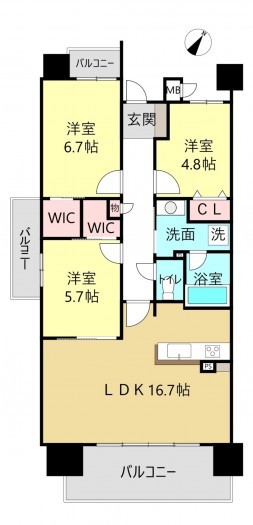 刈谷市下重原町１丁目のマンションの画像です