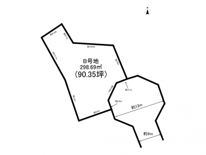 刈谷市高津波町５丁目の土地の画像です