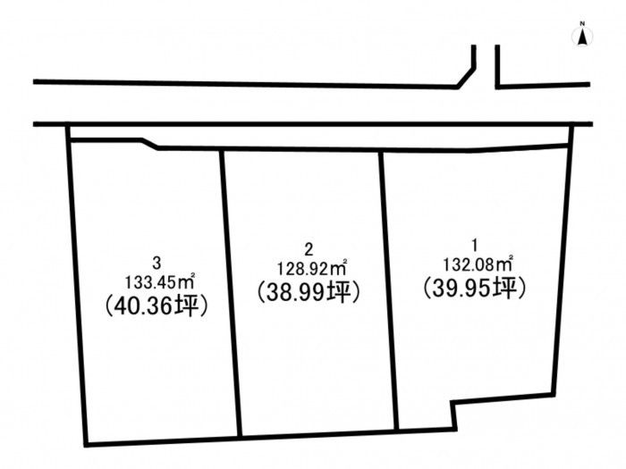 刈谷市泉田町大西の土地の画像です