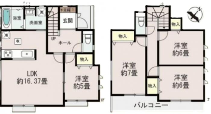 刈谷市東境町高山の一戸建ての画像です