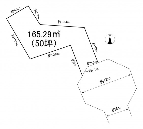 刈谷市高津波町５丁目の土地の画像です