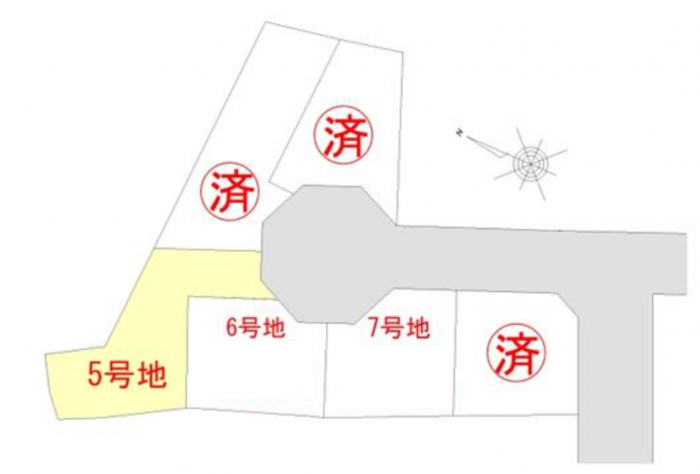 刈谷市高津波町５丁目の土地の画像です
