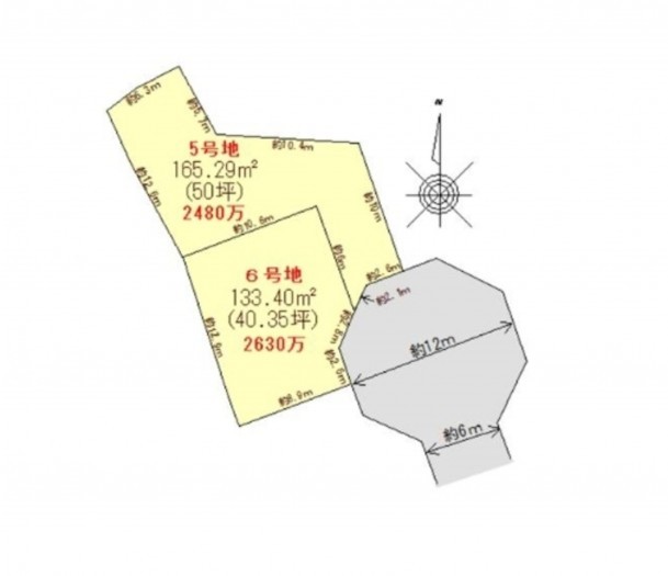 刈谷市高津波町５丁目の土地の画像です