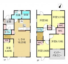 知立市上重原町本郷の一戸建ての画像です