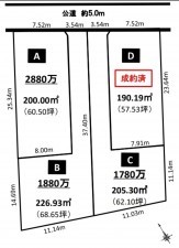 刈谷市東境町住吉の土地の画像です