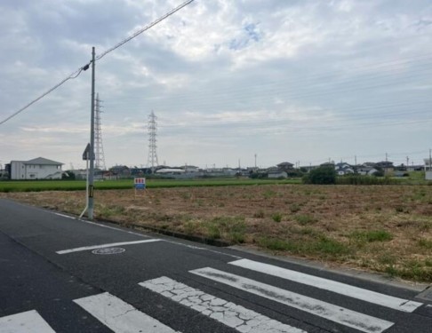 刈谷市東境町登り坂の土地の画像です