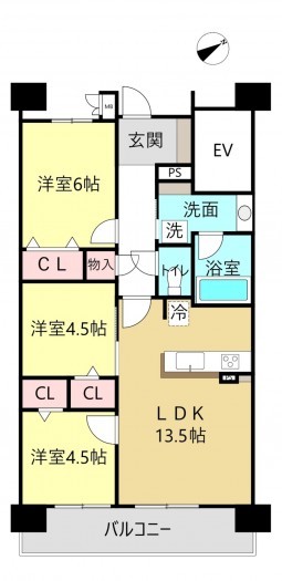 刈谷市下重原町１丁目のマンションの画像です