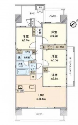 知立市宝２丁目のマンションの画像です