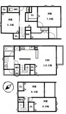 刈谷市野田町北菰神の一戸建ての画像です