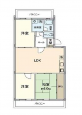 知立市上重原町鳥居２丁目７－３、マンションの間取り画像です