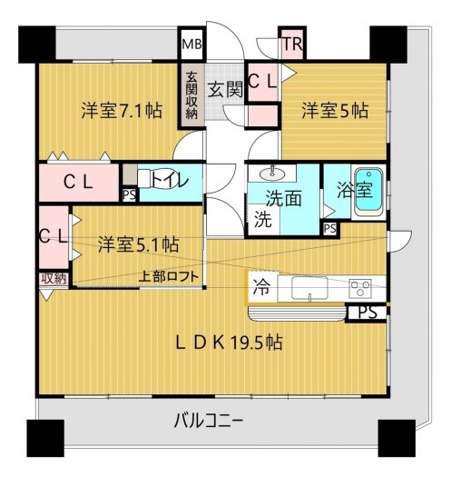 刈谷市幸町1のマンションの画像です