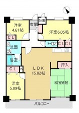知立市新池1-53のマンションの画像です
