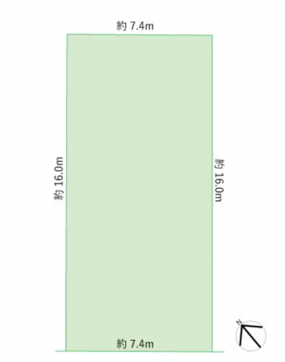 刈谷市井ケ谷町寺山下の土地の画像です