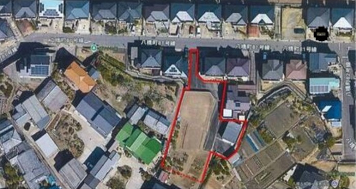 知立市八橋町城下の土地の画像です