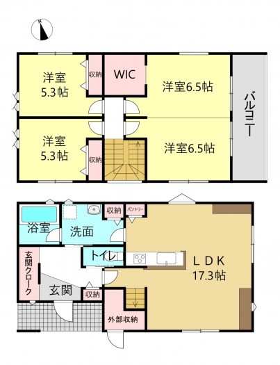 知立市新林町北林の一戸建ての画像です