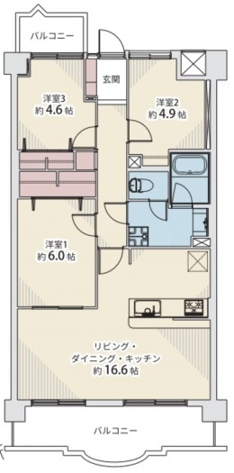 刈谷市板倉町３丁目７－１２のマンションの画像です