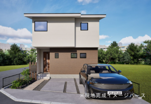 刈谷市野田町北屋敷、一戸建ての完成予想図（外観）画像です