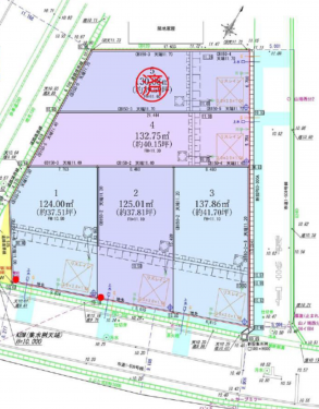 刈谷市今川町山ノ端1号地、土地の間取り画像です