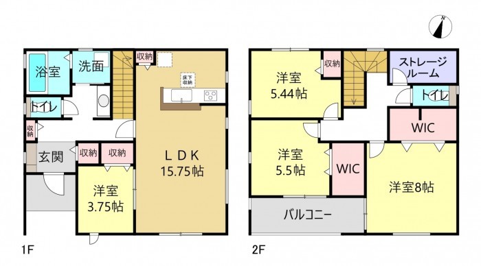知立市新林町の一戸建ての画像です