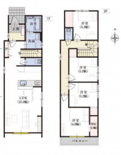 刈谷市中手町２丁目の一戸建ての画像です