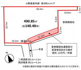 刈谷市下重原町２丁目の土地の画像です