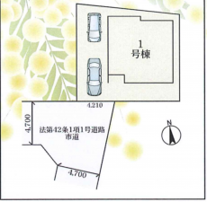 知立市逢妻町丸坪の一戸建ての画像です