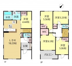 刈谷市野田町北菰神の一戸建ての画像です