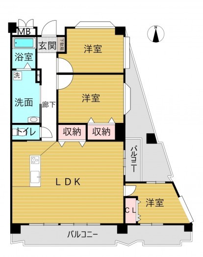 刈谷市大正町1丁目のマンションの画像です