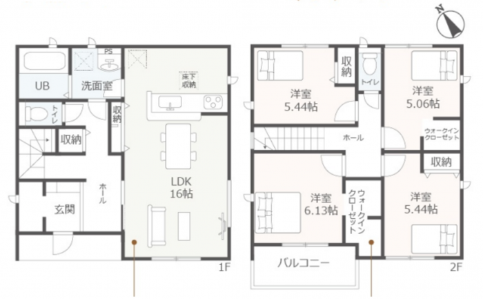 知立市牛田１丁目の一戸建ての画像です
