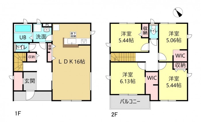 知立市牛田１丁目の一戸建ての画像です