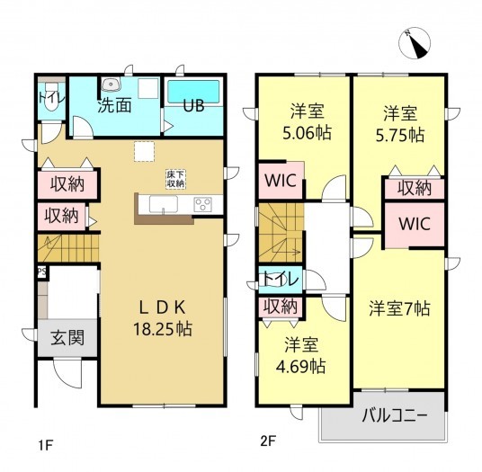 知立市牛田１丁目の一戸建ての画像です