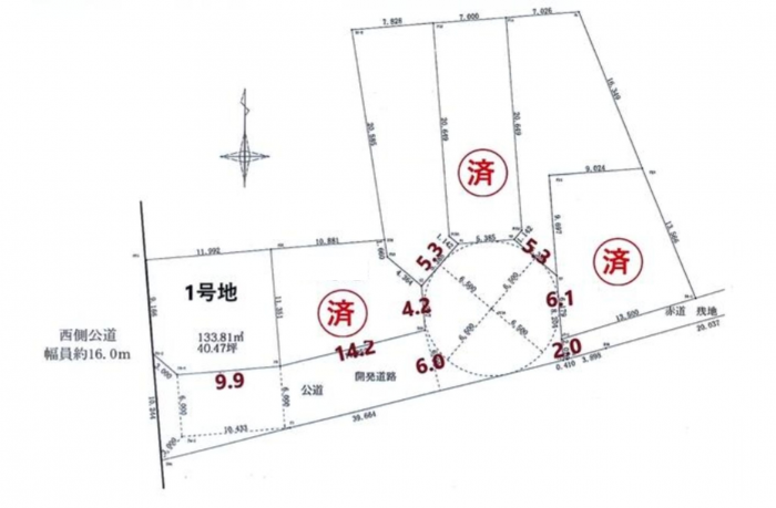 刈谷市東境町間野四郎の一戸建ての画像です