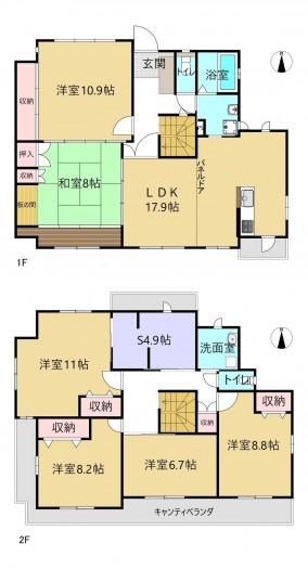 刈谷市野田町西田の一戸建ての画像です