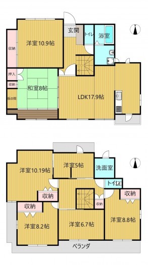 刈谷市野田町西田の一戸建ての画像です