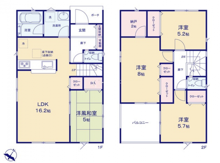 刈谷市小垣江町鴻田の一戸建ての画像です