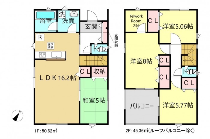 刈谷市小垣江町鴻田の一戸建ての画像です