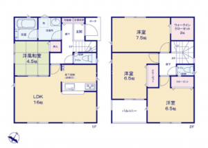 刈谷市小垣江町鴻田の一戸建ての画像です