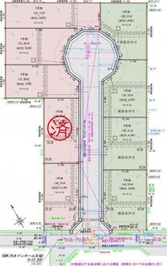 刈谷市井ケ谷町井田の土地の画像です