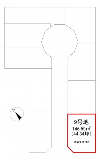 刈谷市井ケ谷町井田の土地の画像です