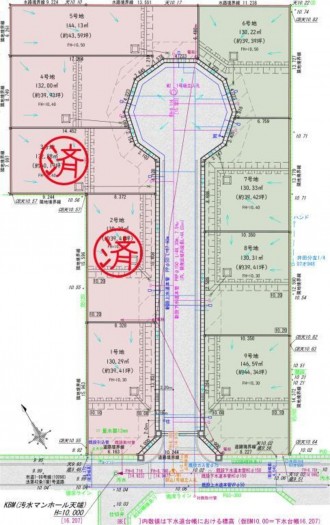 刈谷市井ケ谷町井田の土地の画像です