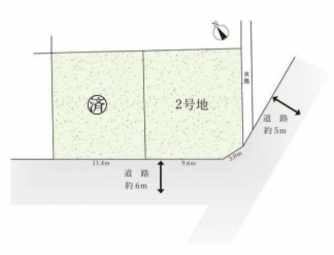 知立市山町大林の土地の画像です