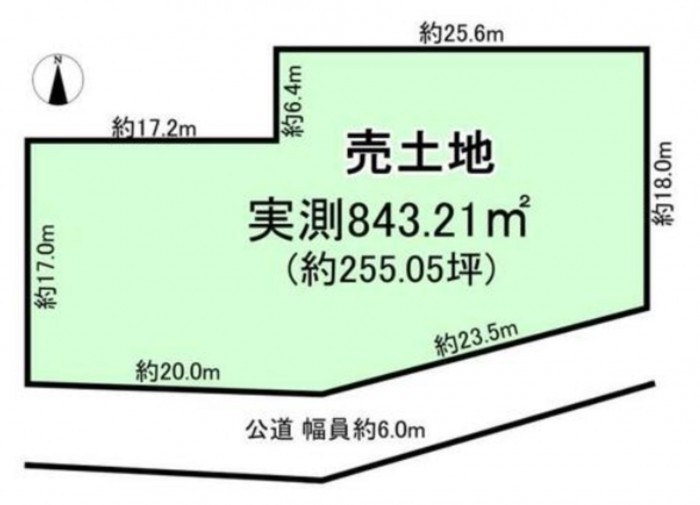 刈谷市半城土中町2丁目の土地の画像です